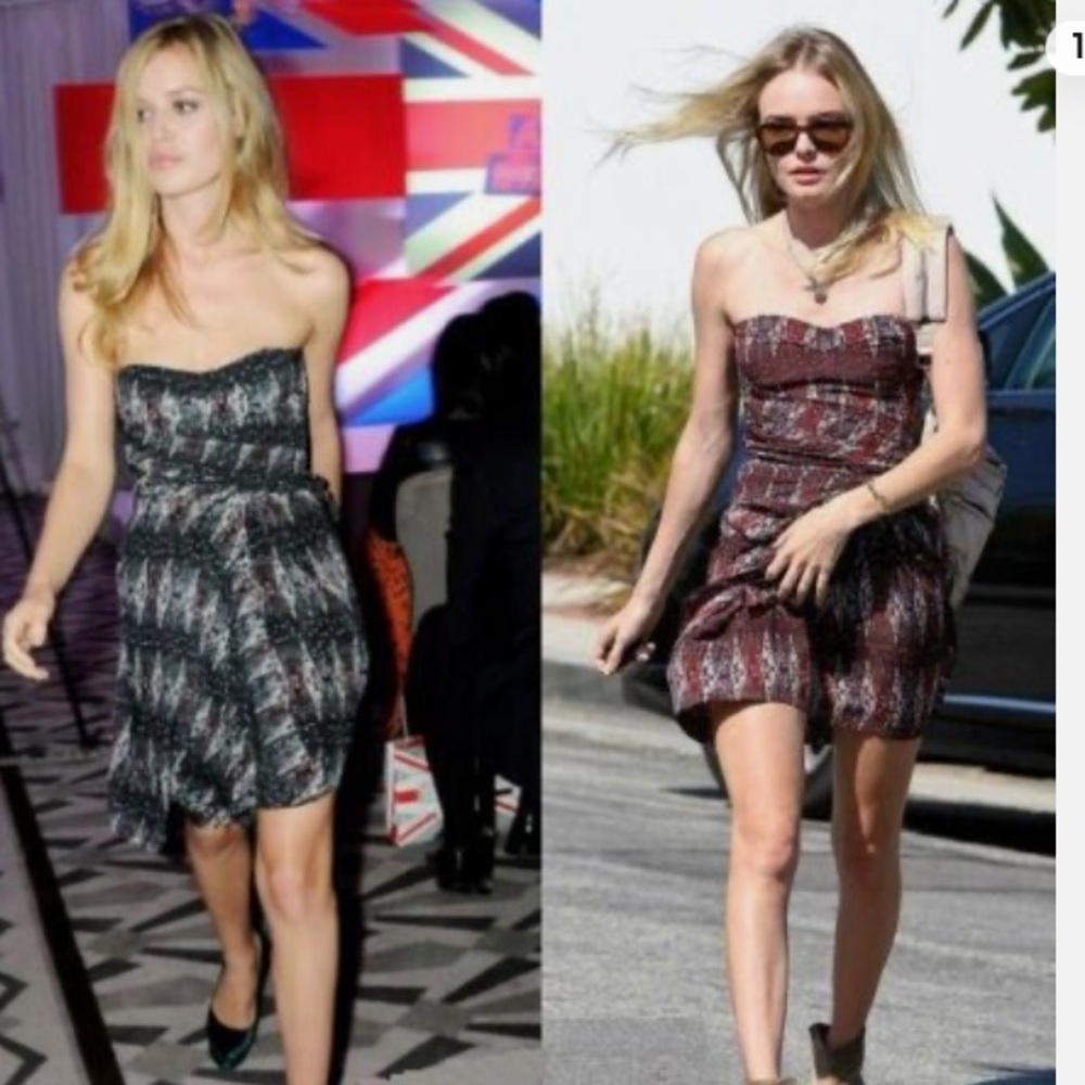 Isabel Marant Etoile Anouk draped silk dress